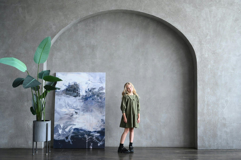 Isla dress (khaki)