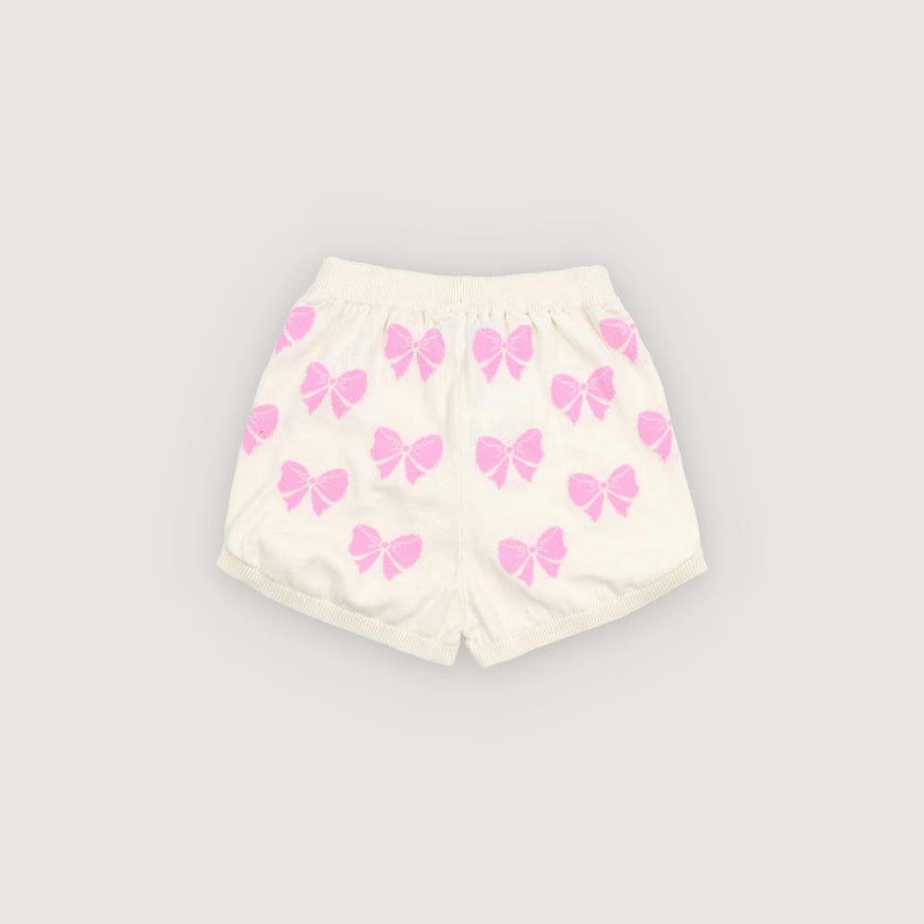 Pinpilin Short Pink Lavander Bow