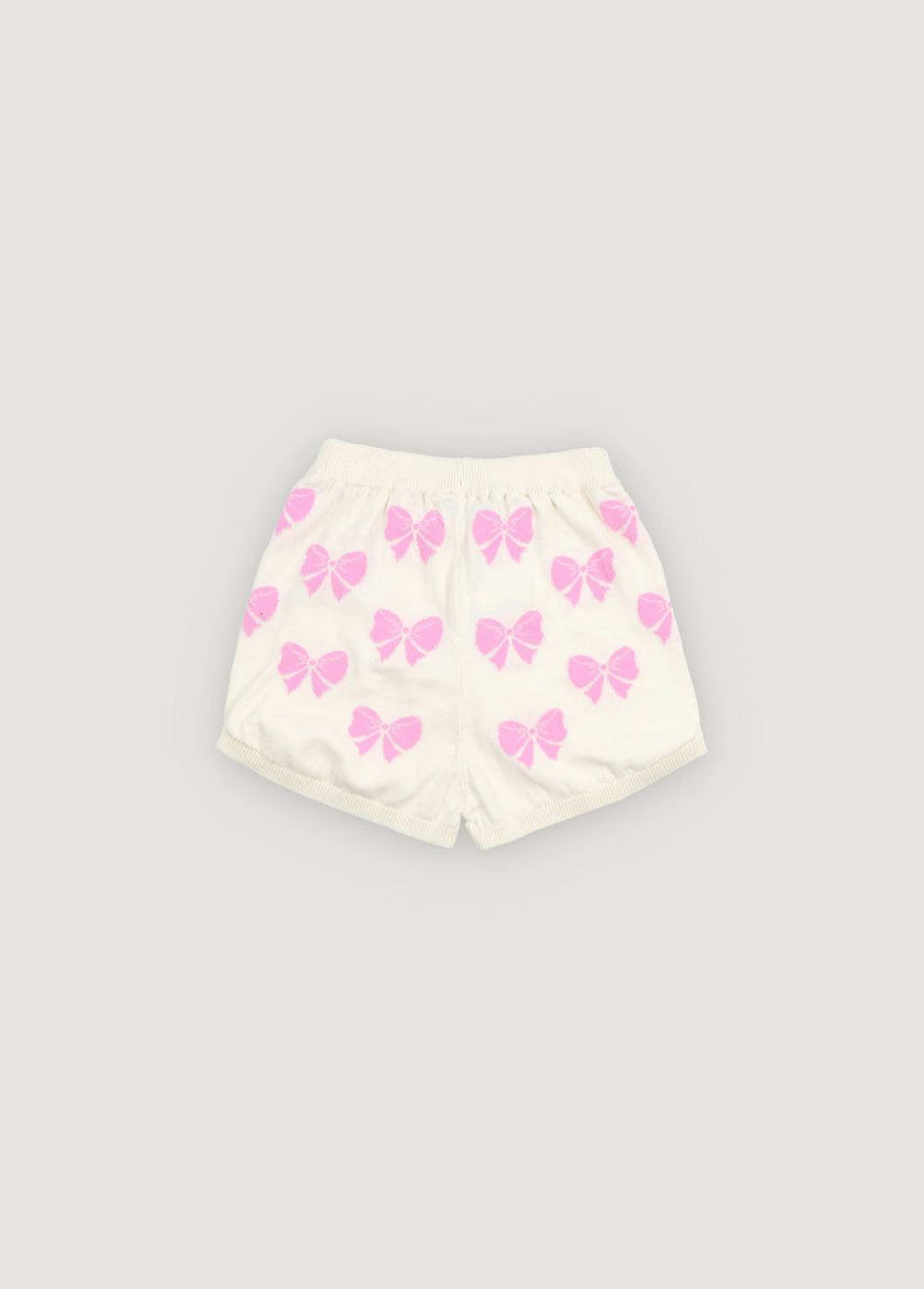 Pinpilin Short Pink Lavander Bow