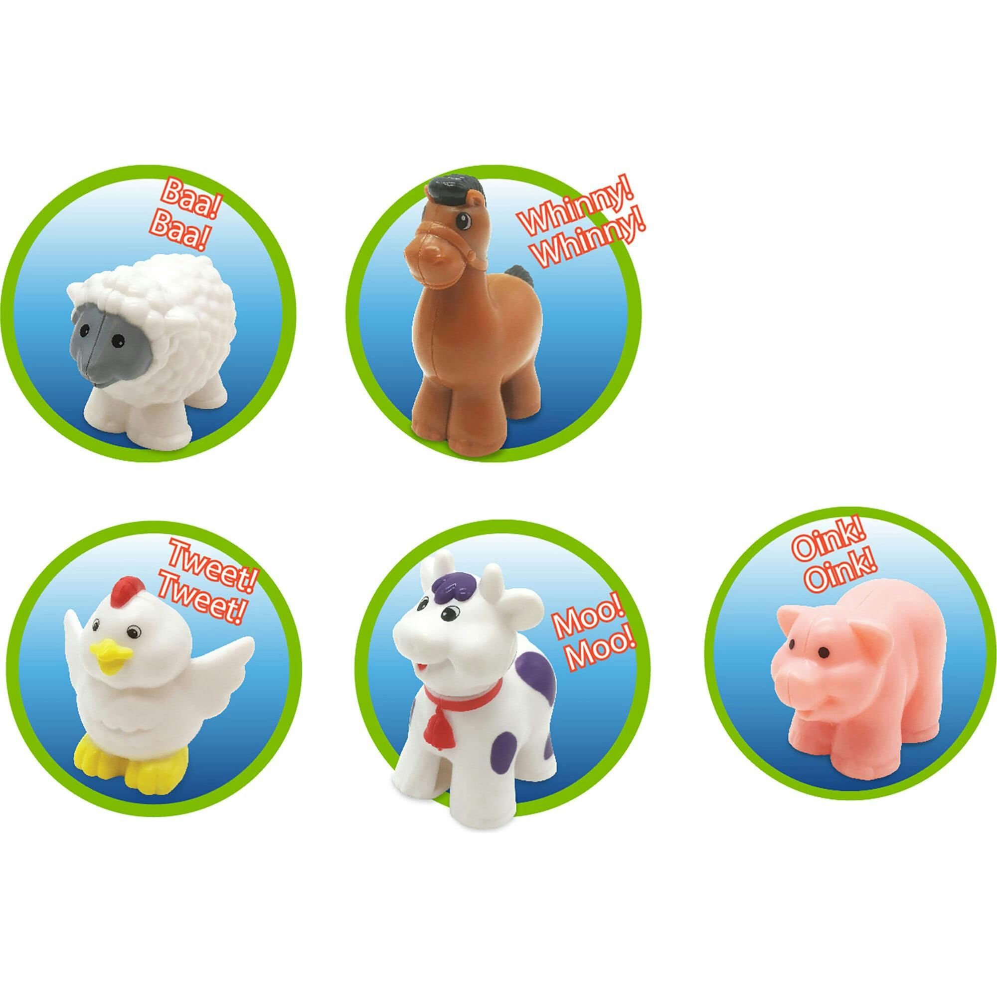 Light N' Sound: Farm Tractor - Vehicle & Animal Toy Playset
