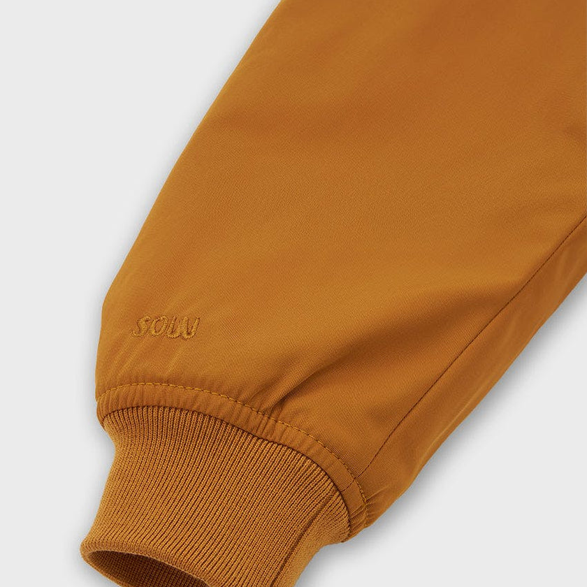 Padded Bomber Jacket With Removable Hood