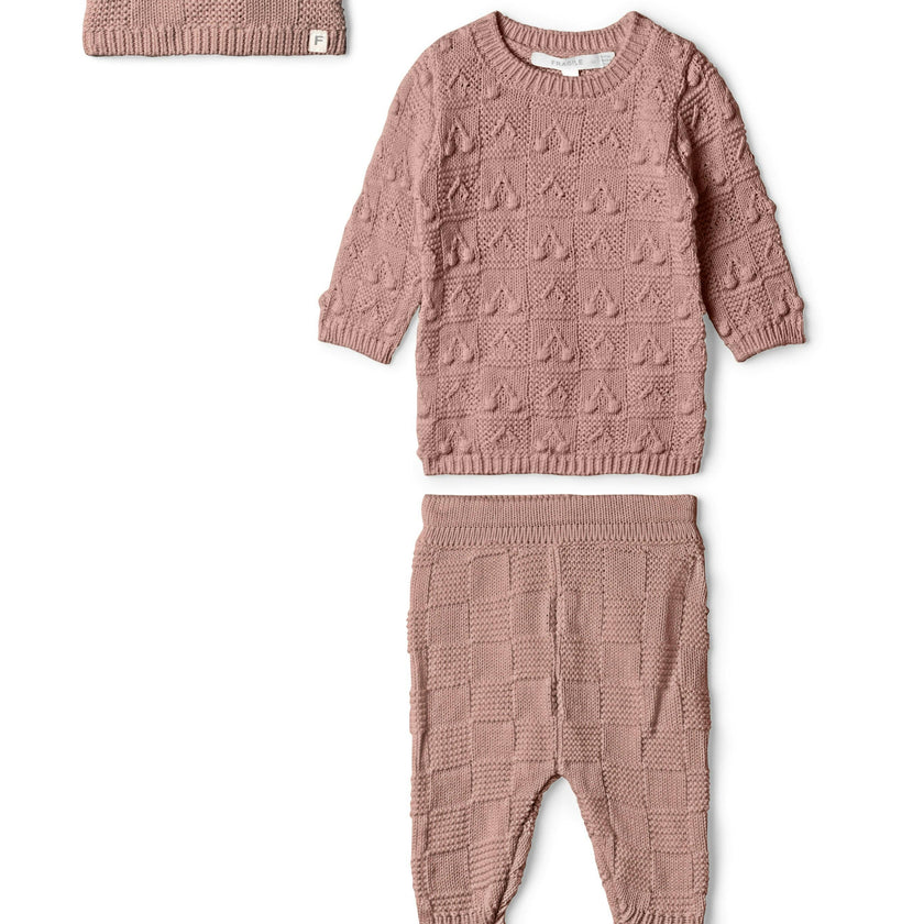 Embossed Cherry Set Blossom