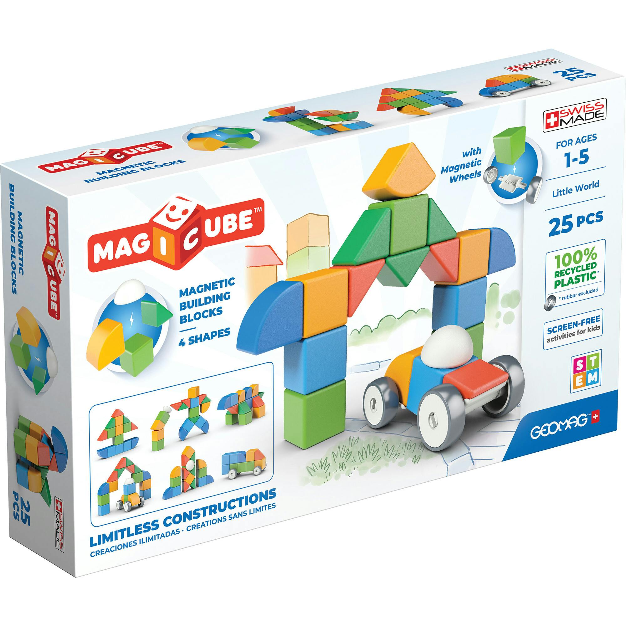 Magicube Shapes Recycld 25 pcs - 1-5Y