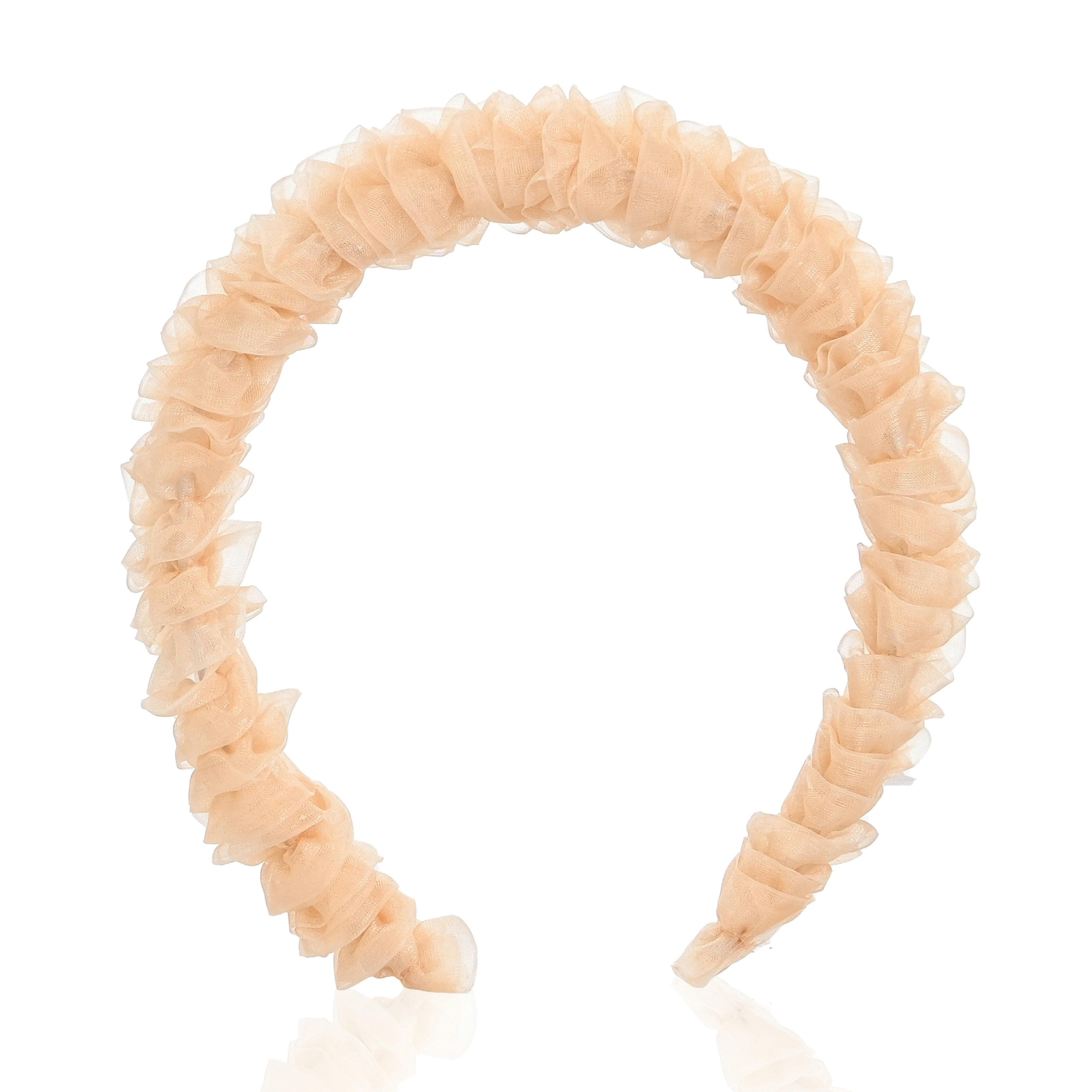 Ruffled Sheer Headband