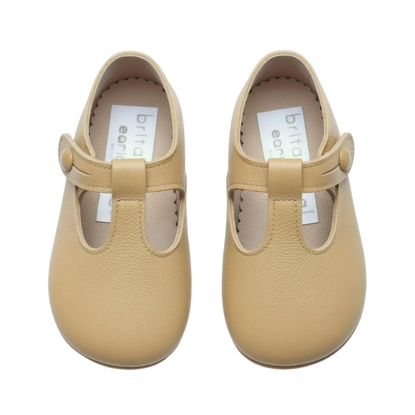 Alex British Pre-Walker Baby Shoes - Camel
