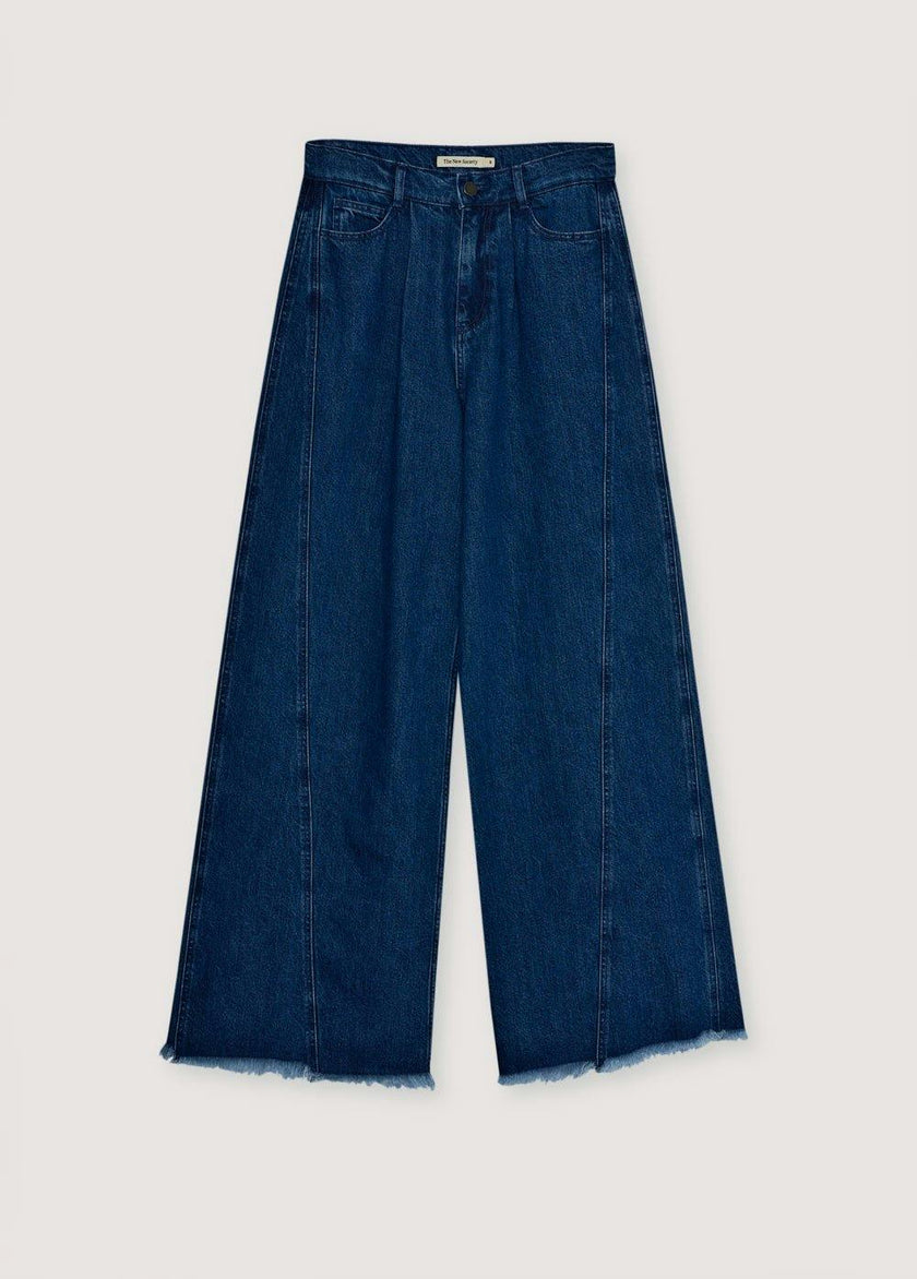 TNS Denim Extra Wide Woman Pant Indigo Denim