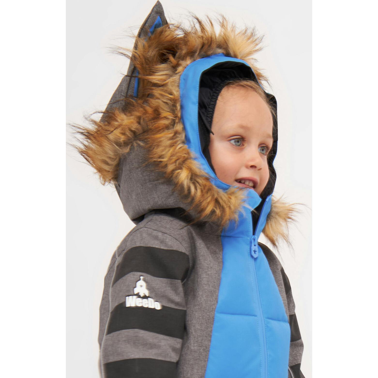 Racoondo Snowsuit, Grey