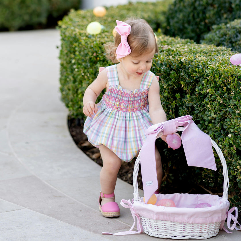 Esme Girl Bubble - Pastel Gingham