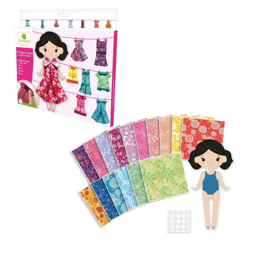 Pockets - Origami Portfolio Dresses - 5y+