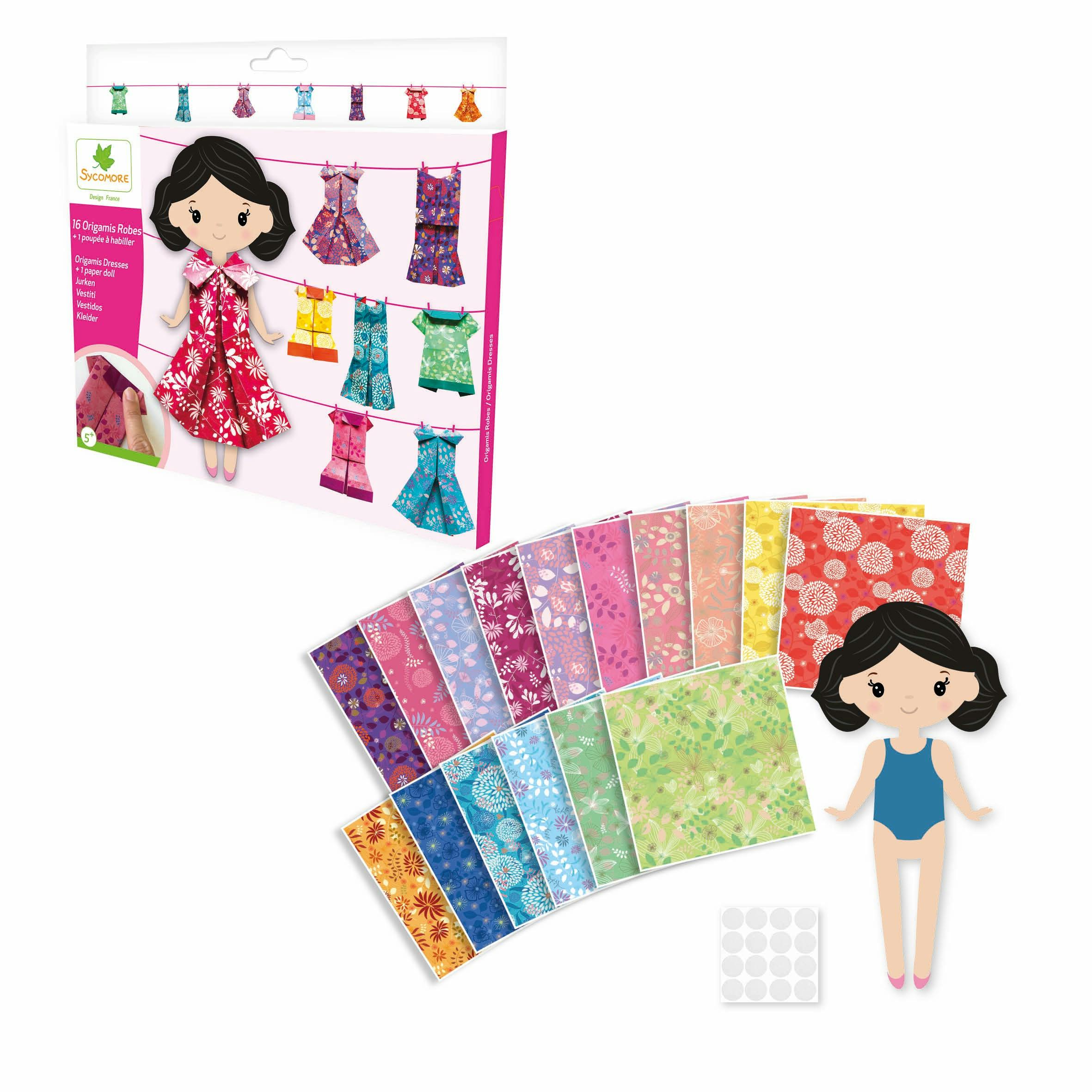 Pockets - Origami Portfolio Dresses - 5y+