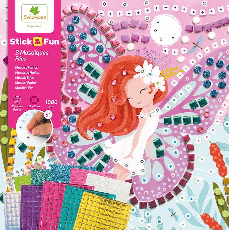Stick'N Fun - Mosaics Fairies - 5y+