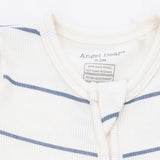 Vintage Stripe - 2 Way Zipper Footie
