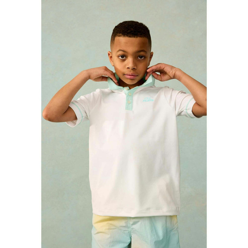 Performance Play Polo in Pastel Trim