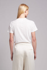 LARA CREW T-SHIRT | WHITE