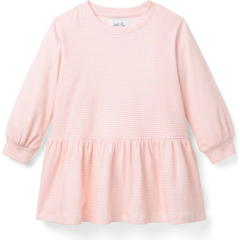 London Dress - Rose Stripe