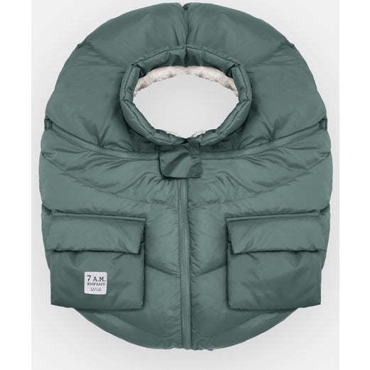 Zipped Puffy Car Seat Cocoon