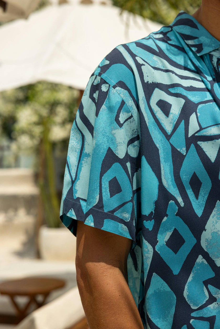 The Desert Island - Full Moon - Short Sleeve Shirt