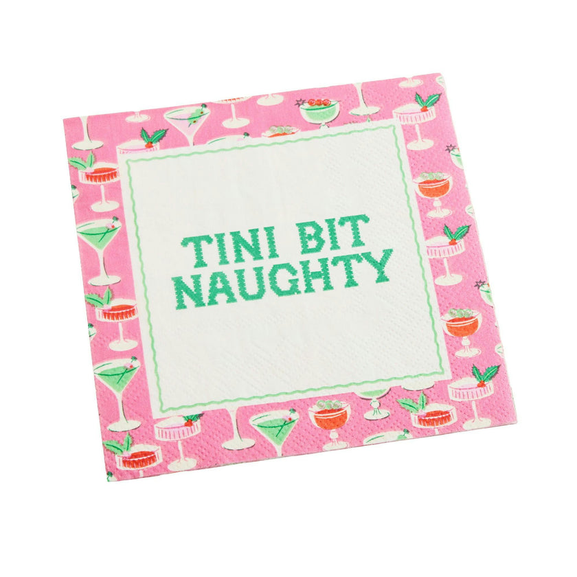 Packed Party Holiday Sayings Paper Napkins (set of 40)