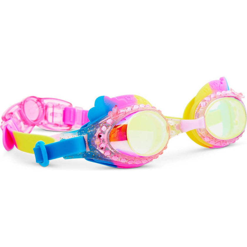 Colorful Clouds Rainbow Youth Swim Goggle