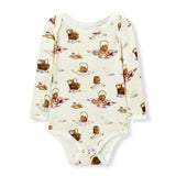 Picnic Organic Cotton Long Sleeve One Piece