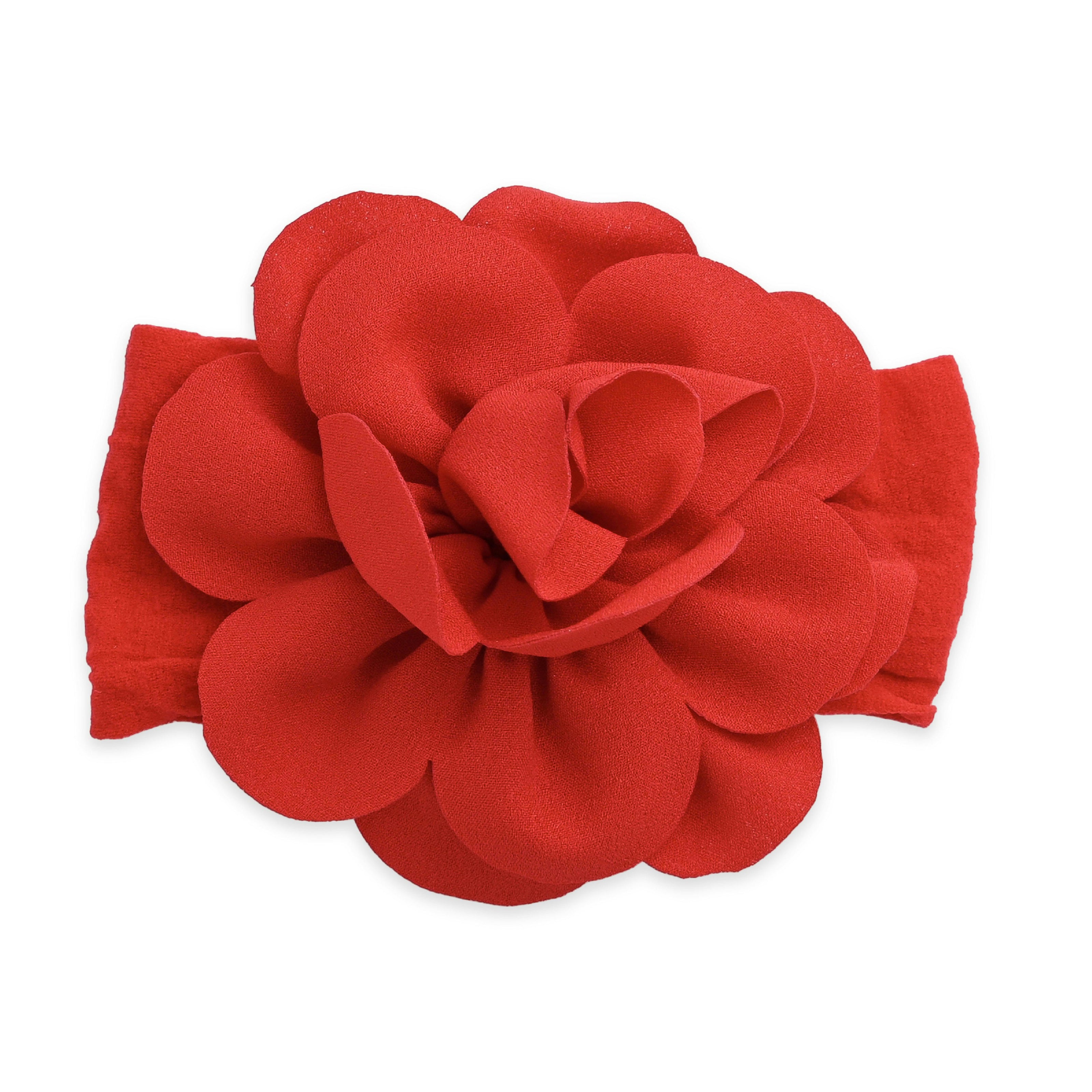 Multicolor Floral Elastic Headband Set