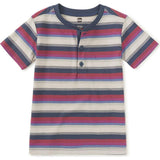Henley Tee, Blue