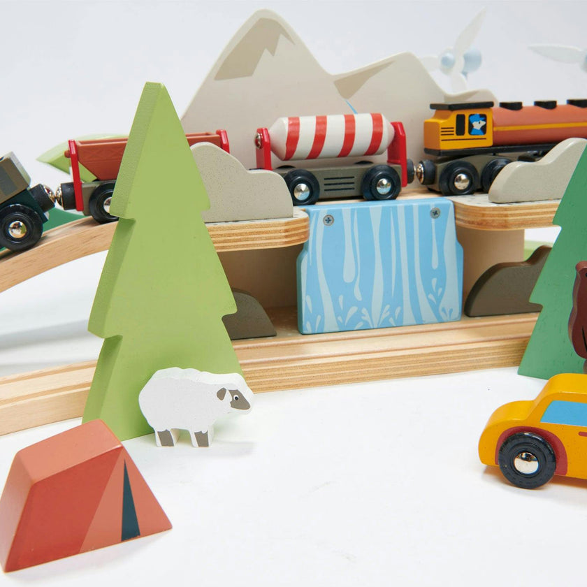 Mountain View Train Set