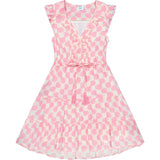 Giselle Women's Mini Dress Shell Beach Pink, Pink