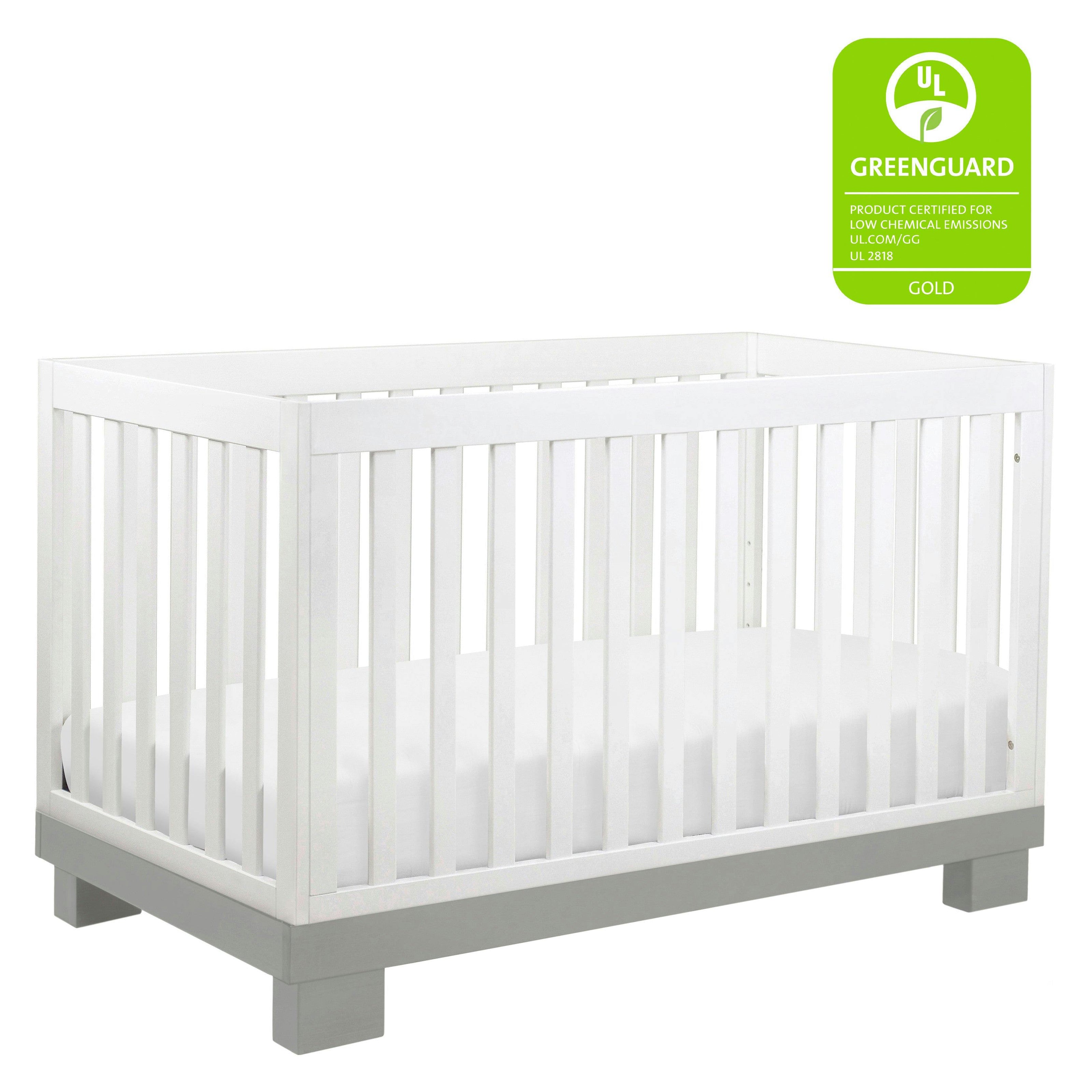 Babyletto Modo 3-in-1 Convertible Crib with Toddler Bed Conversion Kit