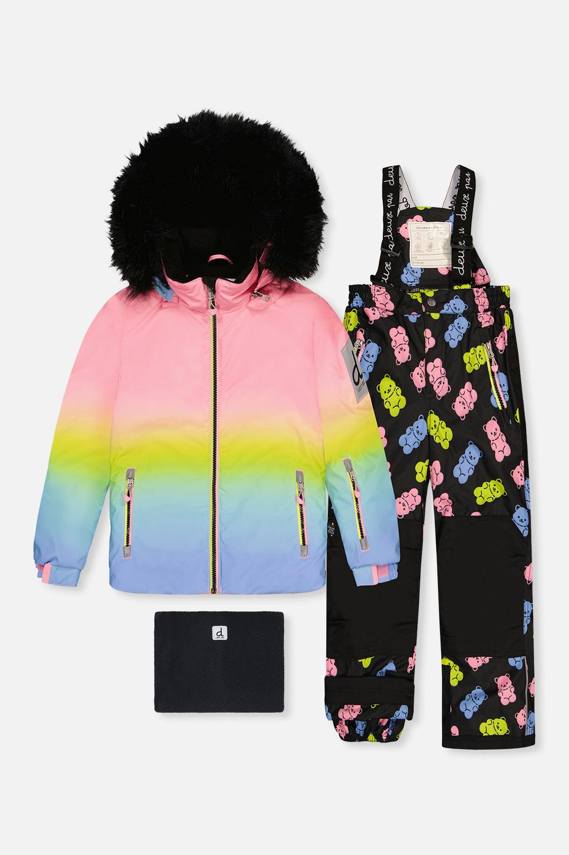 Two Piece Play Snowsuit Multicolor Gradient