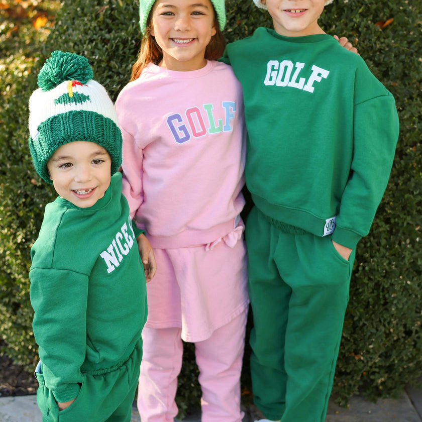 Golf Sweatshirt, Pink