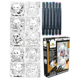 Artissimo - Layout And Markers Kawaii Animals - 10y+