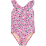 Ruffle One-Piece Swimsuit, Multi