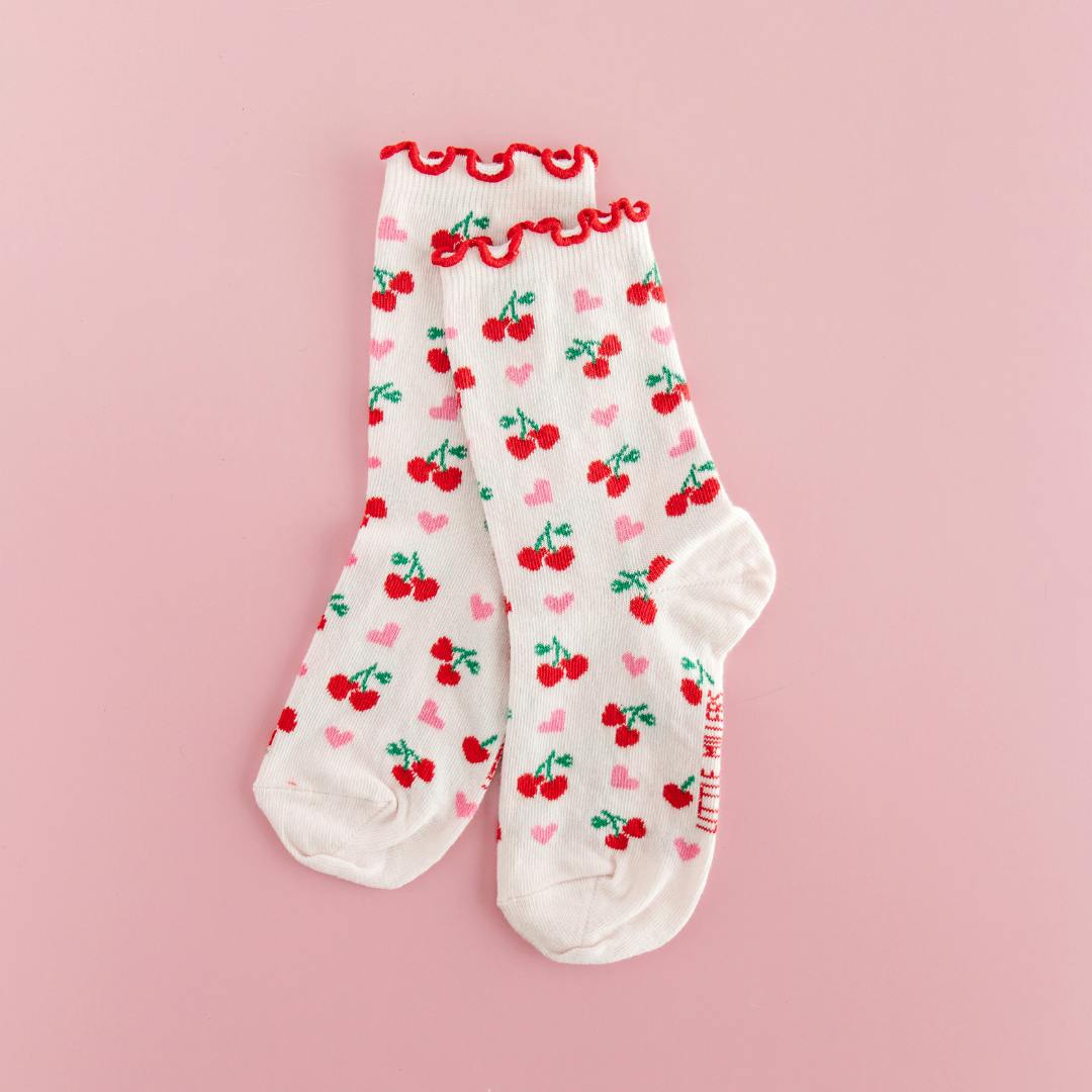 Sweet Cherry Sock
