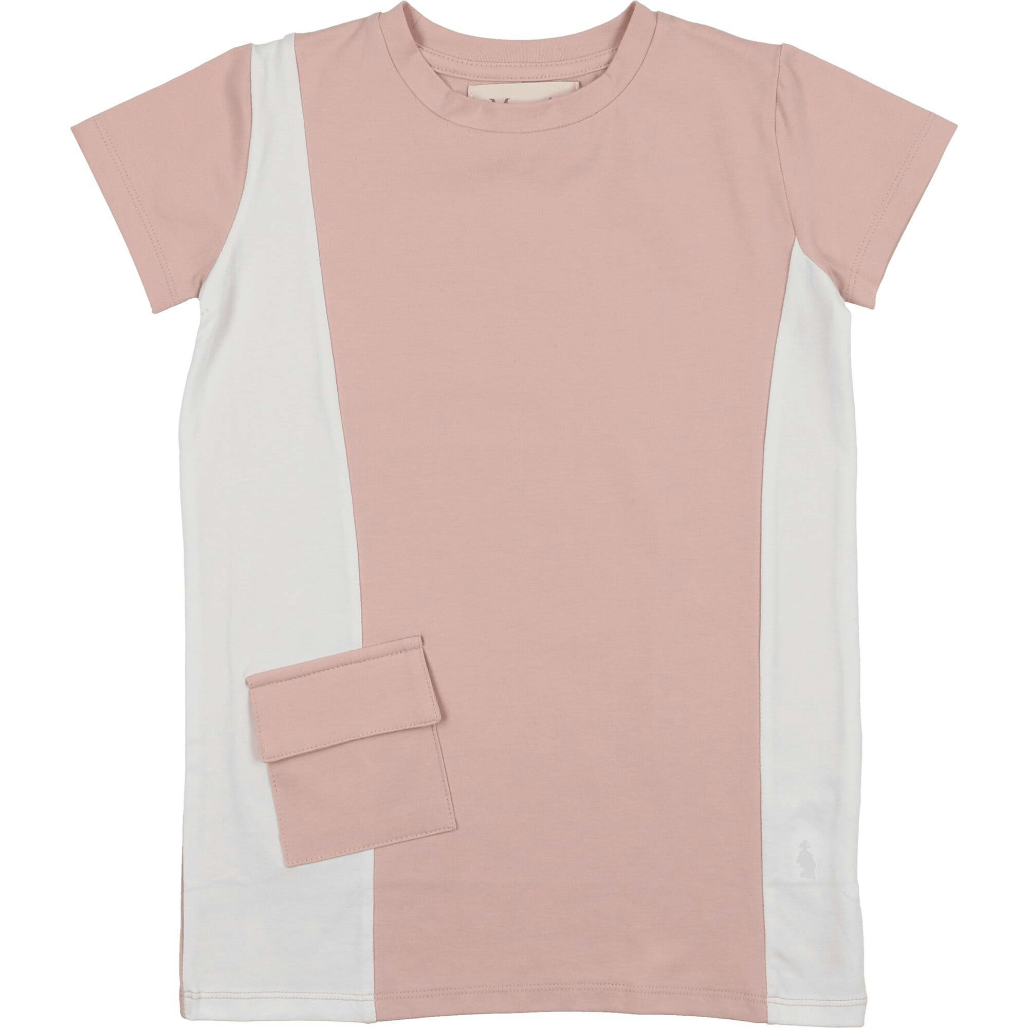 Colorblock Pocket Short Sleeves Tee