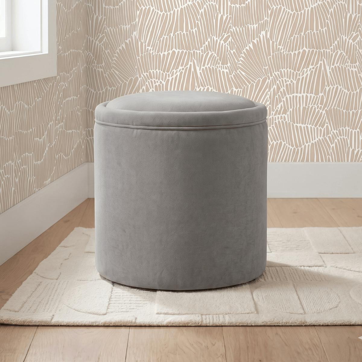 The Petite Storage Ottoman
