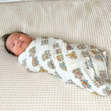 Milk & Cookies Original Bamboo Swaddle & Beanie Set
