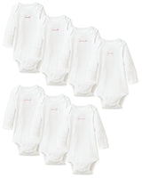 Baby's Pima Long Sleeve Onesie Set in French Lessons Pink