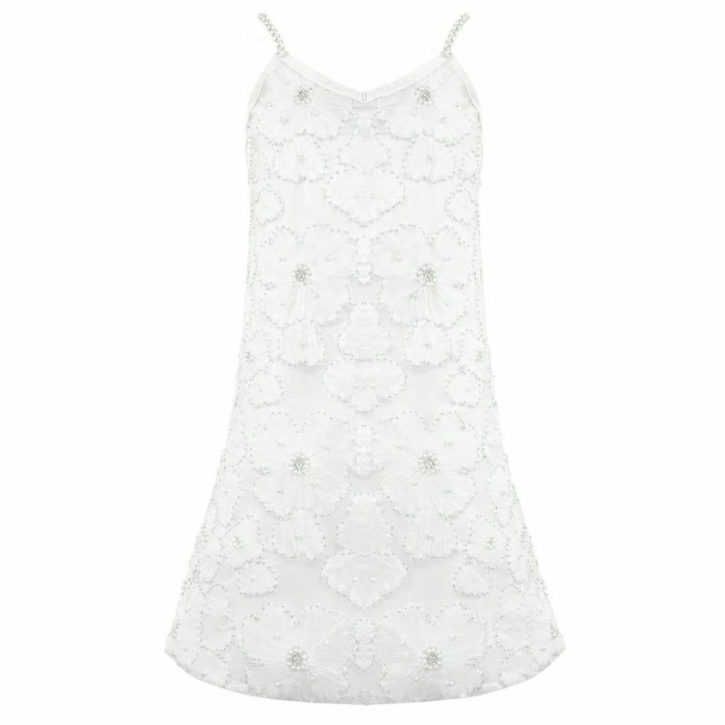 Princess Beaded Flowers Dress