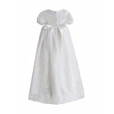 White Emmeline Lace Christening Gown
