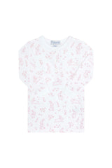 Pink Bunny Toile Pajama