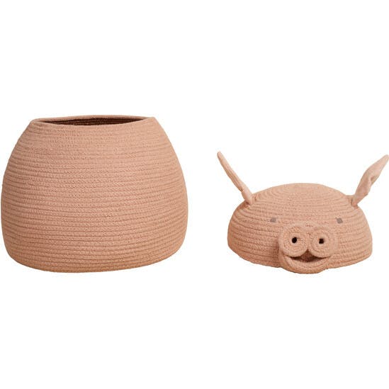 Kids Handcrafted Braided Cord Basket