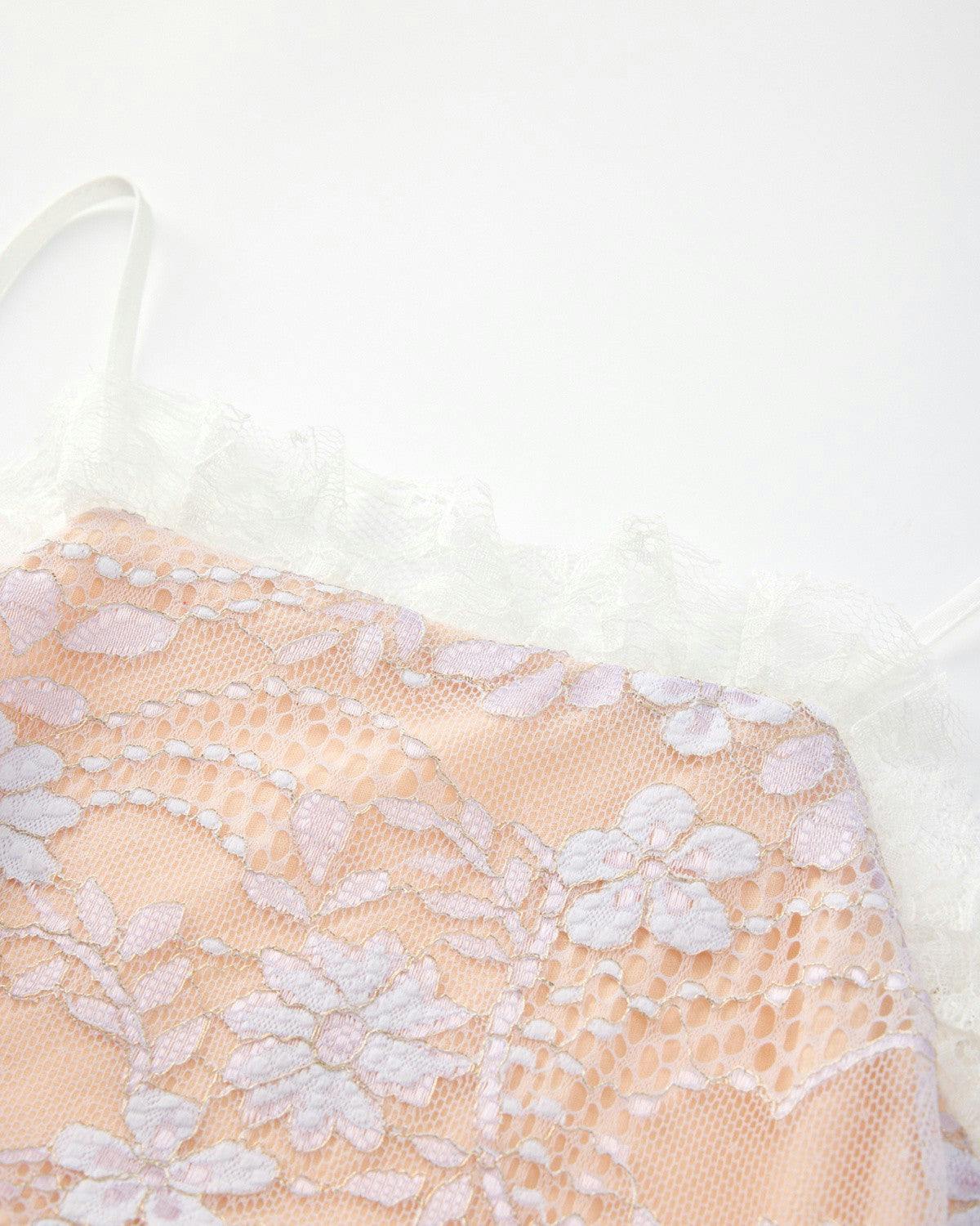 Tanya Lace Frill Maxi Dress