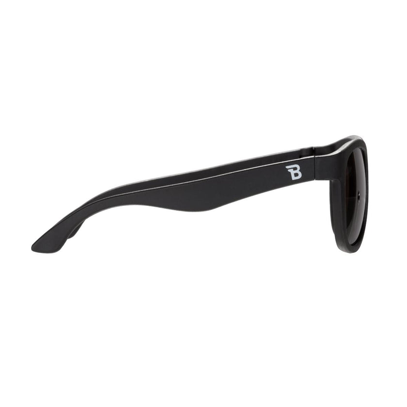 Jet Black Navigator | Polarized Smoke Lenses