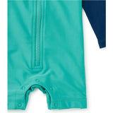Rash Guard Baby Swimsuit, Blue