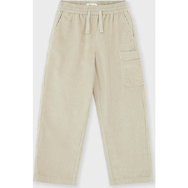 Organic Cotton Corduroy Straight Leg Cargo