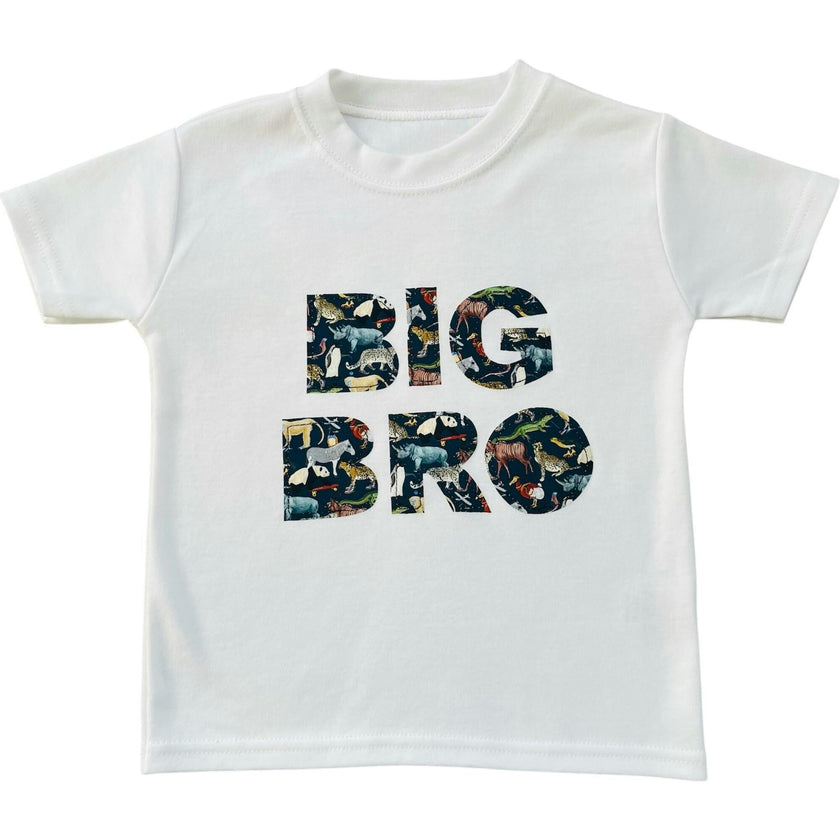 Liberty of London Children's Big Bro T-Shirt, Pink