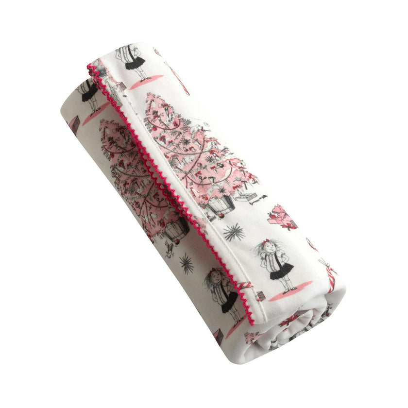 Eloise Christmas Tree Footie Gift Set, Pink