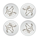Ribbon Dessert Plate