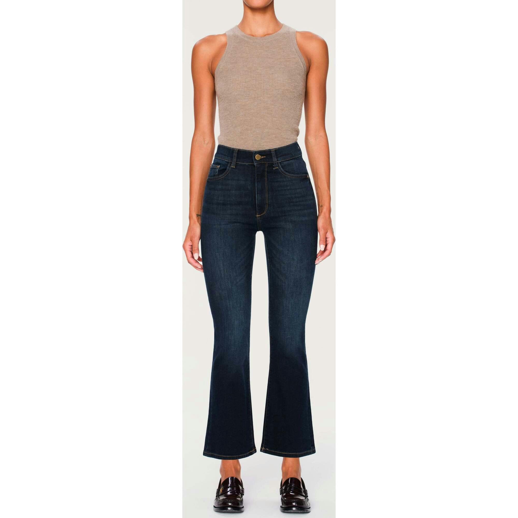 Bridget Boot High Rise Instasculpt™ Crop Jeans Thunderbird